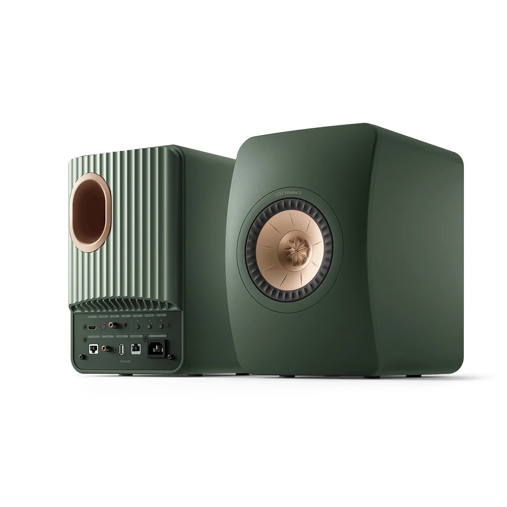 KEF LS50 Wireless II Moss Green Altavoces HiFi Inalámbricos