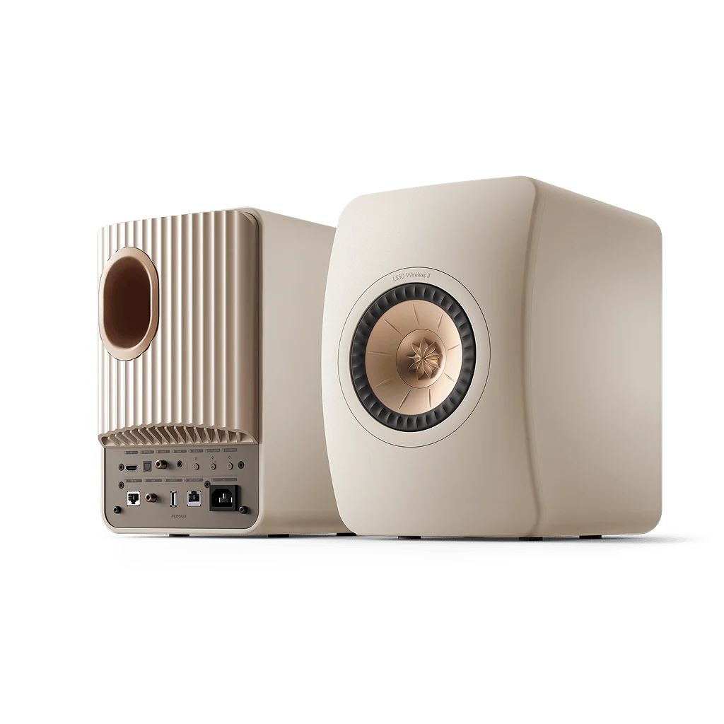 KEF LS50 Wireless II Sand Altavoces HiFi Inalámbricos