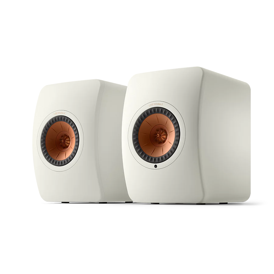 KEF LS50 Wireless II White Altavoces HiFi Inalámbricos