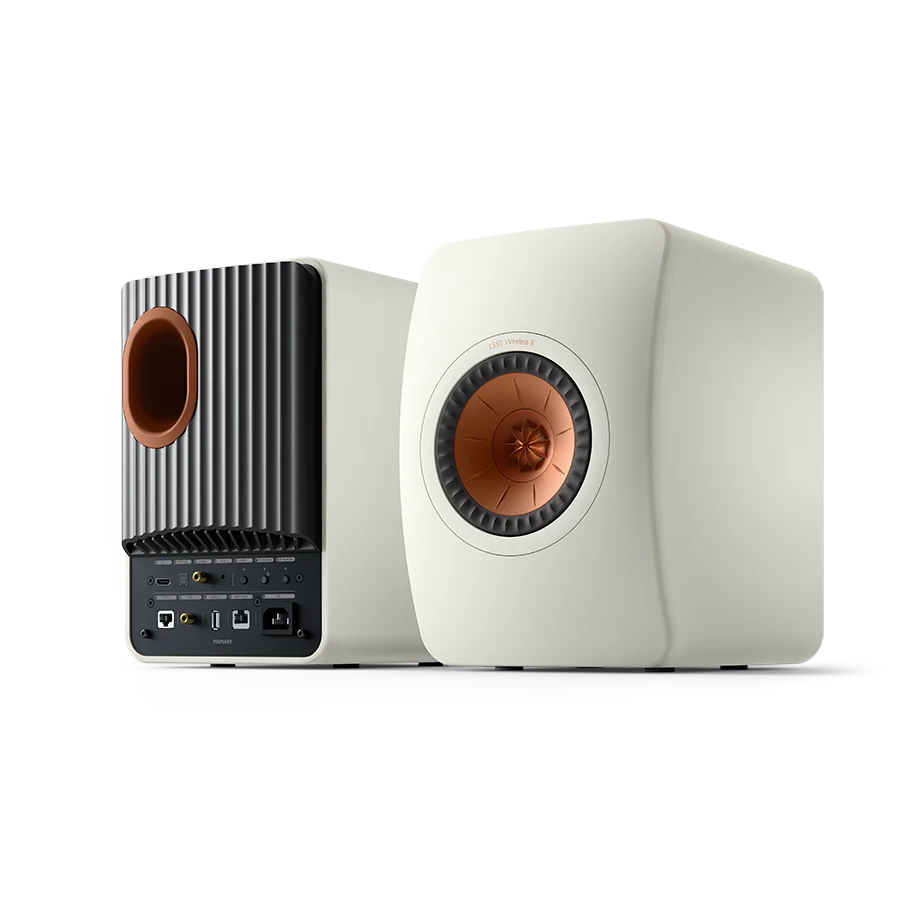 KEF LS50 Wireless II White Altavoces HiFi Inalámbricos