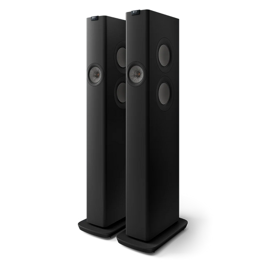 KEF LS60 Wireless Black Altavoces HiFi Inalámbricos