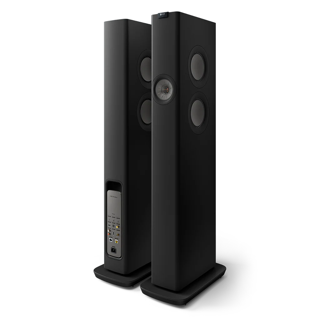 KEF LS60 Wireless Black Altavoces HiFi Inalámbricos