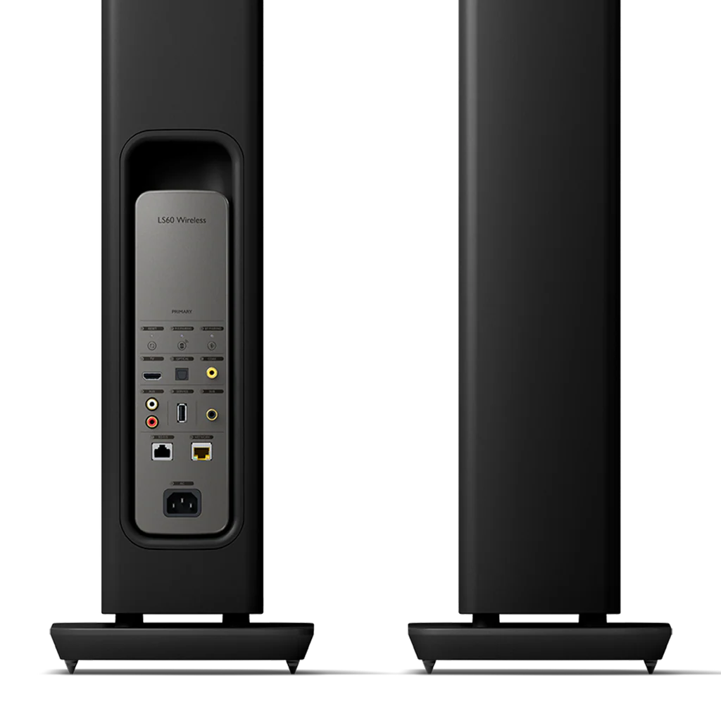 KEF LS60 Wireless Black Altavoces HiFi Inalámbricos