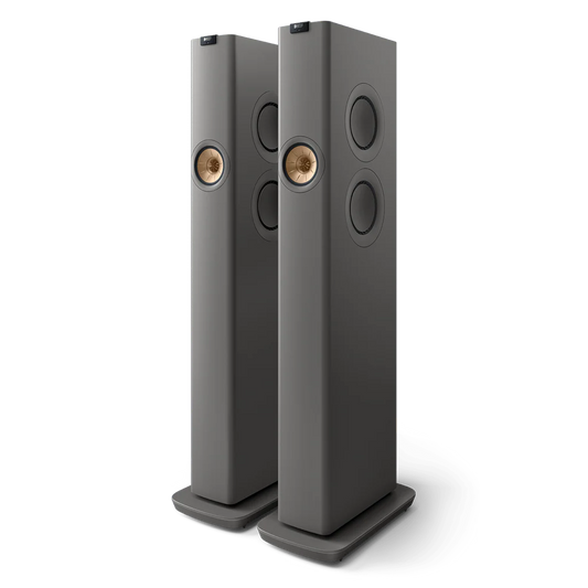 KEF LS60 Wireless Gray Altavoces HiFi Inalámbricos