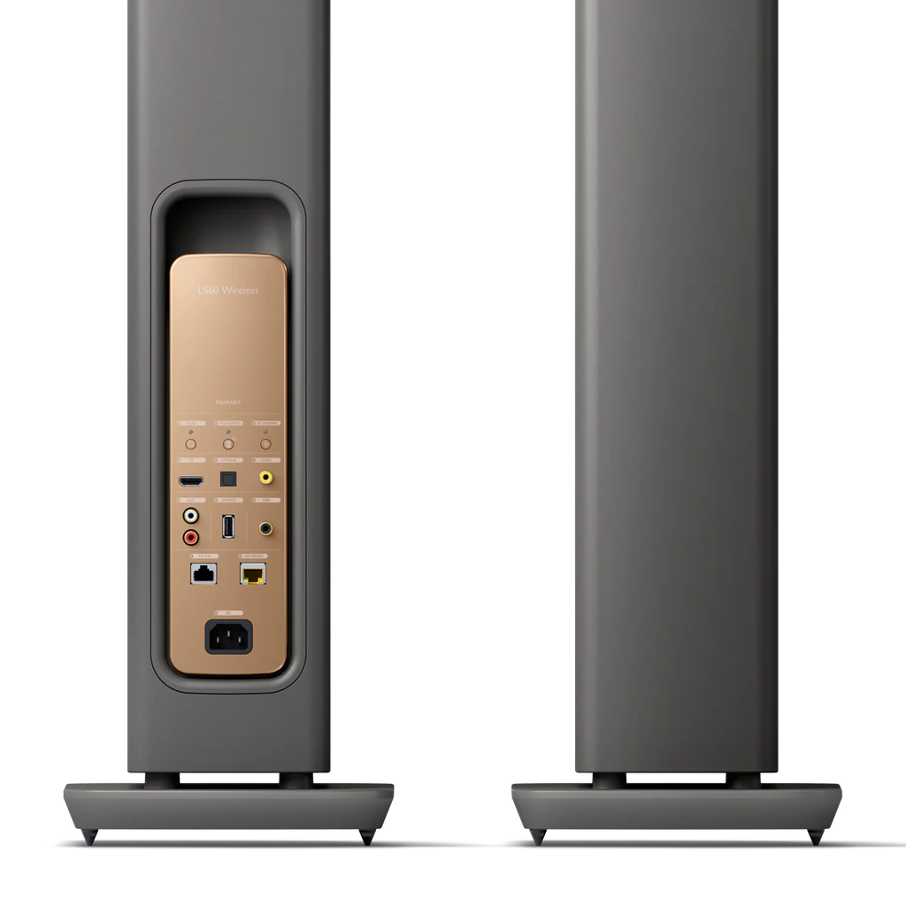 KEF LS60 Wireless Gray Altavoces HiFi Inalámbricos