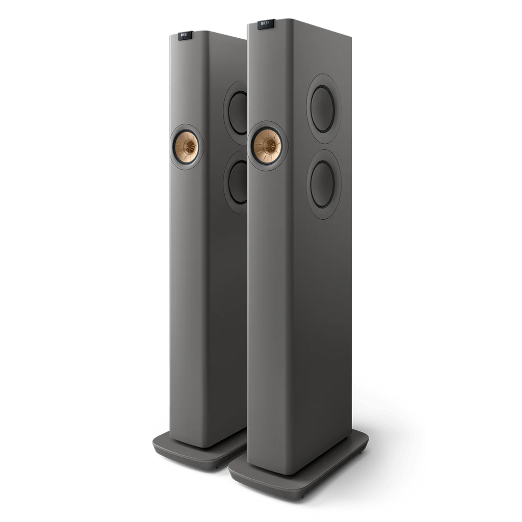 KEF LS60 Wireless Gray Altavoces HiFi Inalámbricos