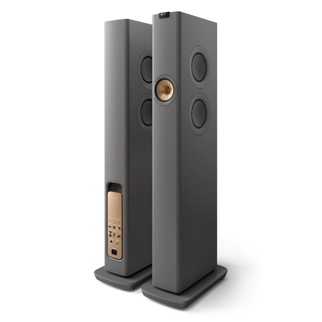 KEF LS60 Wireless Gray Altavoces HiFi Inalámbricos