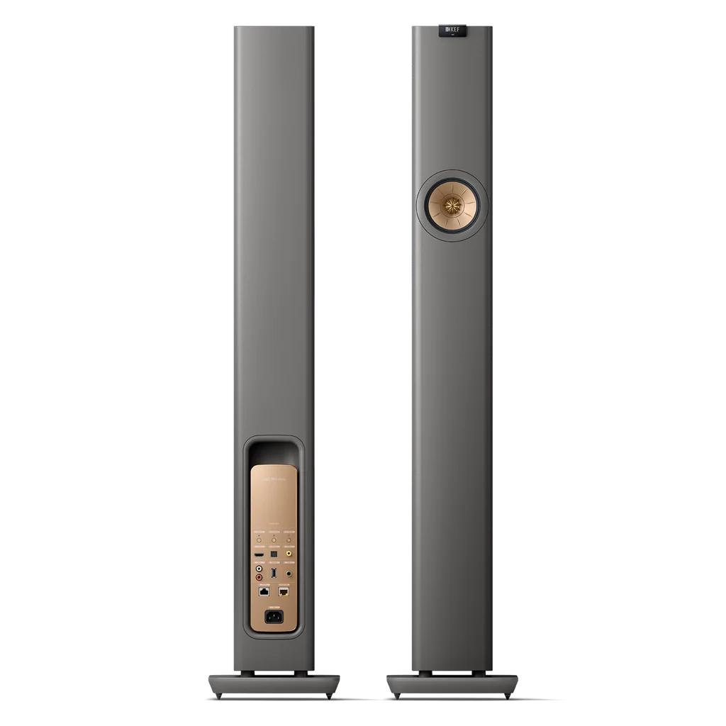 KEF LS60 Wireless Gray Altavoces HiFi Inalámbricos