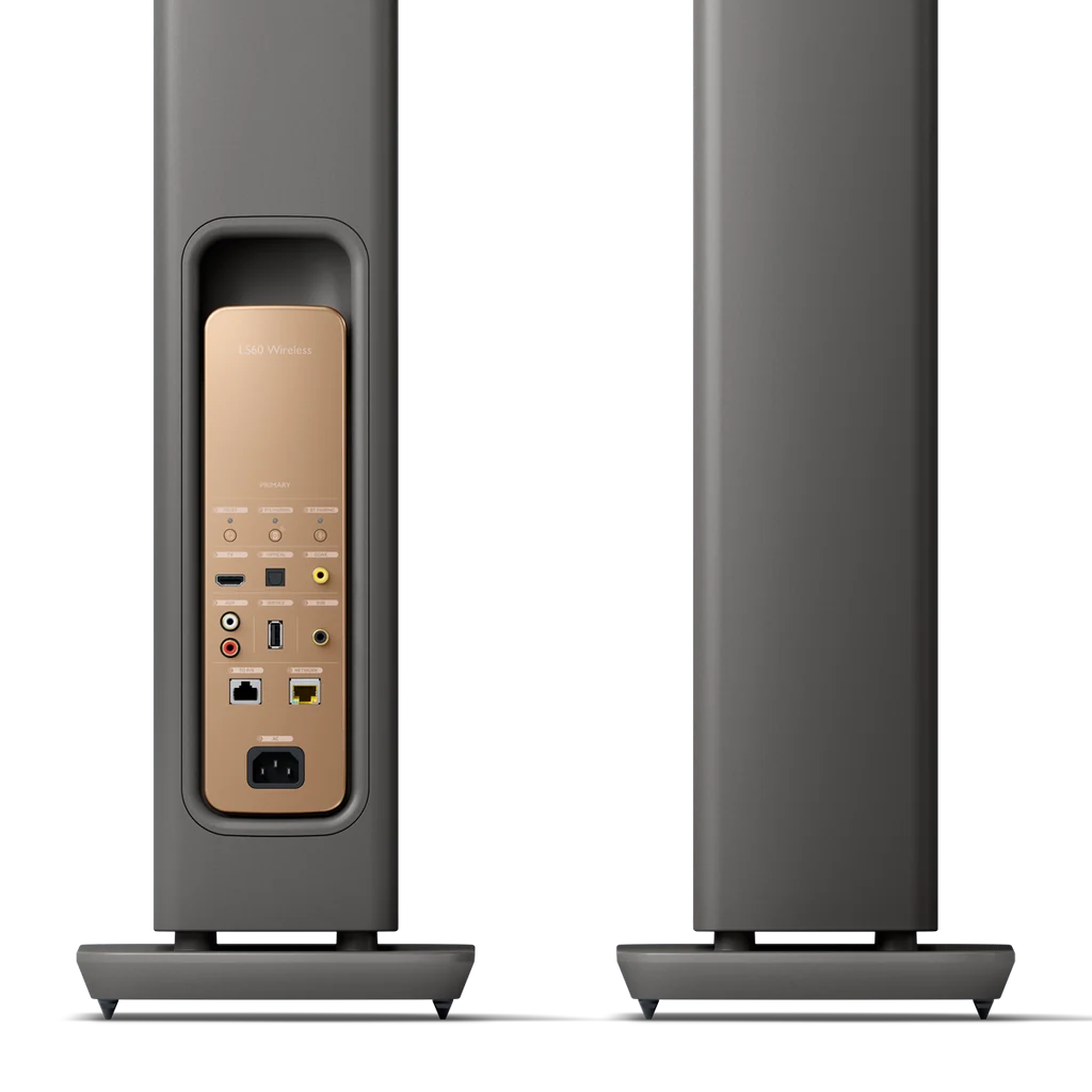 KEF LS60 Wireless Gray Altavoces HiFi Inalámbricos