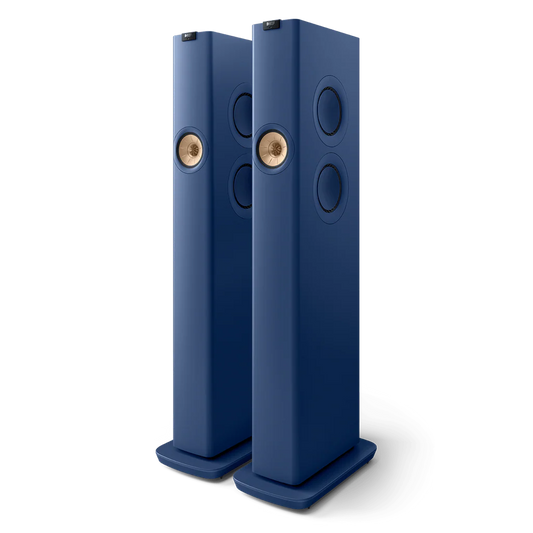 KEF LS60 Wireless Royal Blue Altavoces HiFi Inalámbricos
