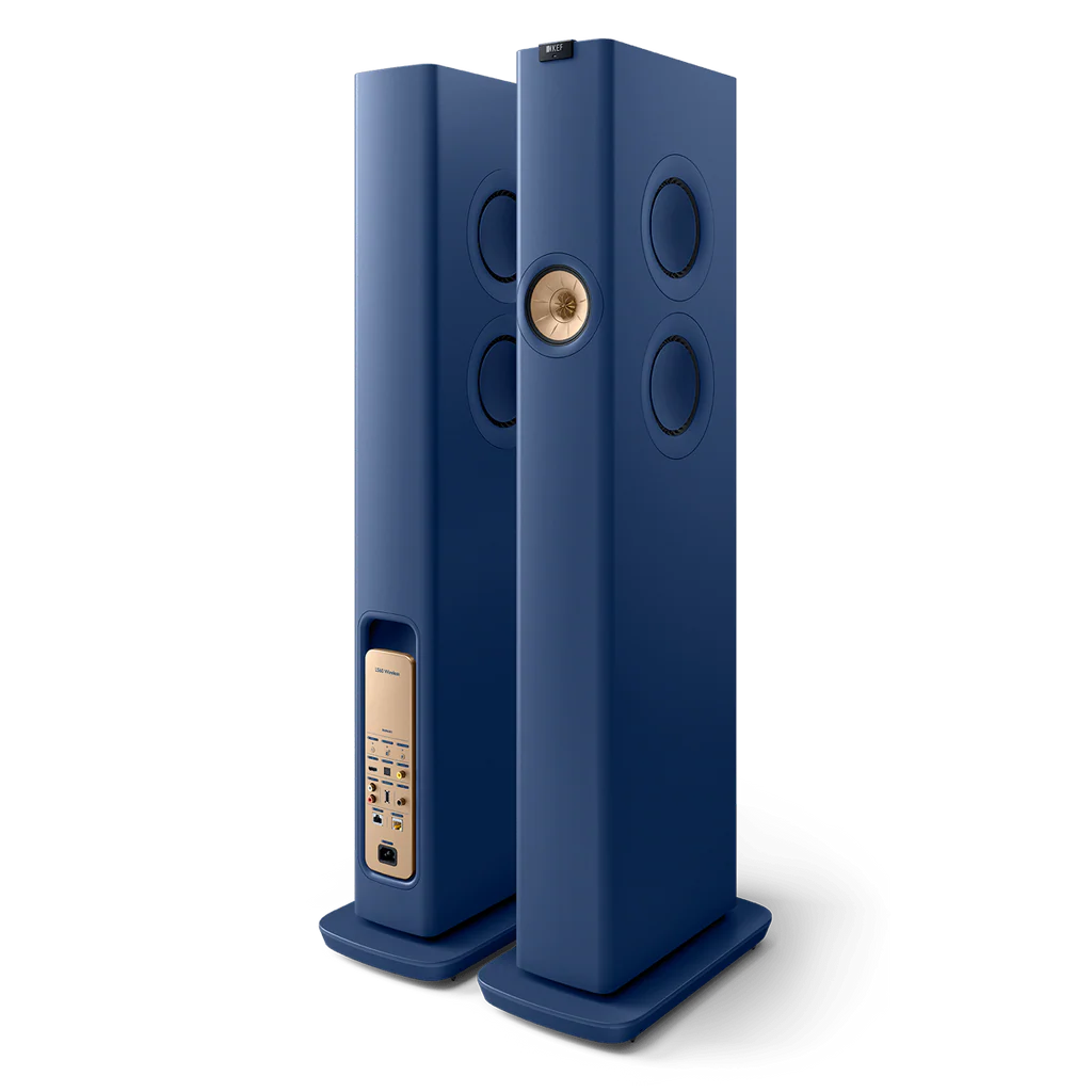 KEF LS60 Wireless Royal Blue Altavoces HiFi Inalámbricos