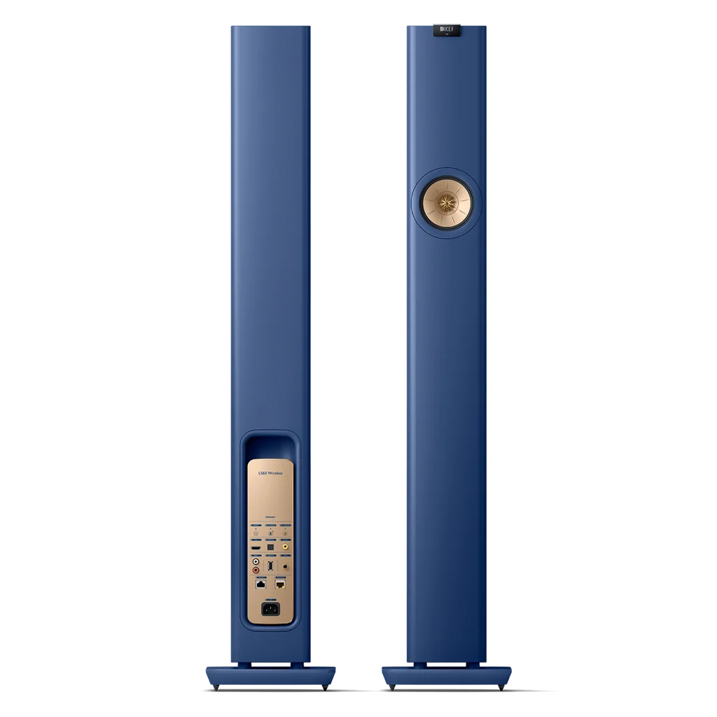 KEF LS60 Wireless Royal Blue Altavoces HiFi Inalámbricos