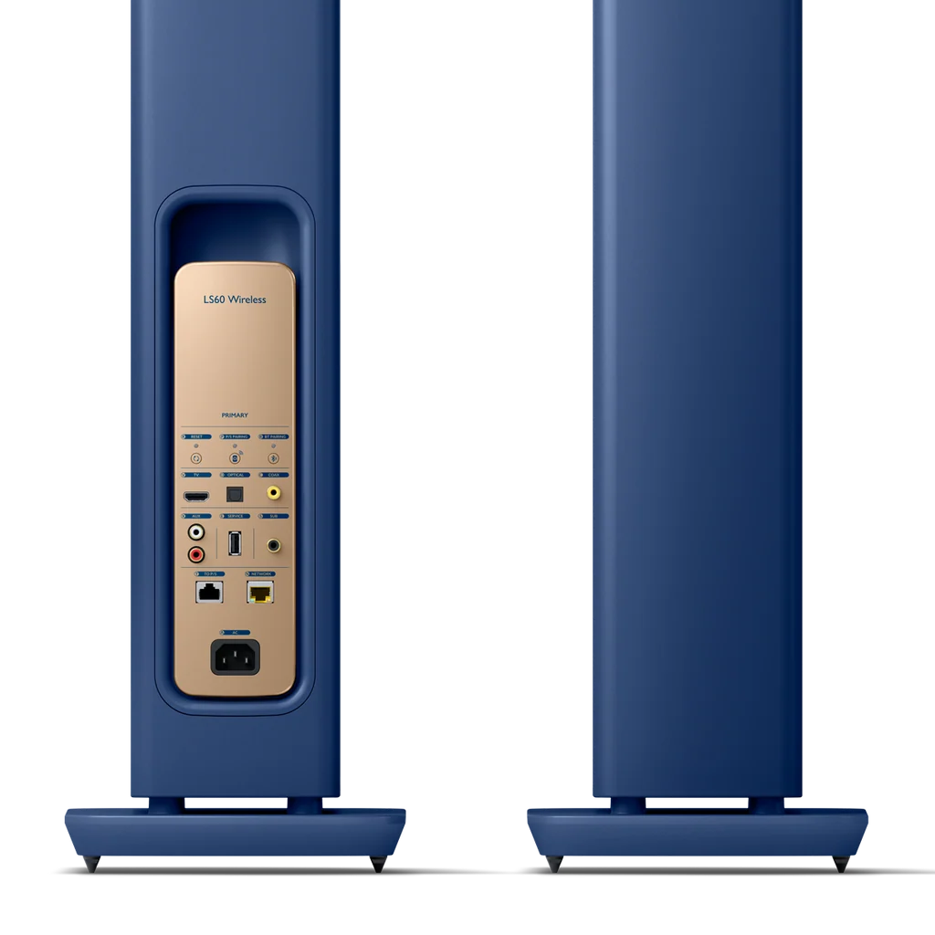KEF LS60 Wireless Royal Blue Altavoces HiFi Inalámbricos
