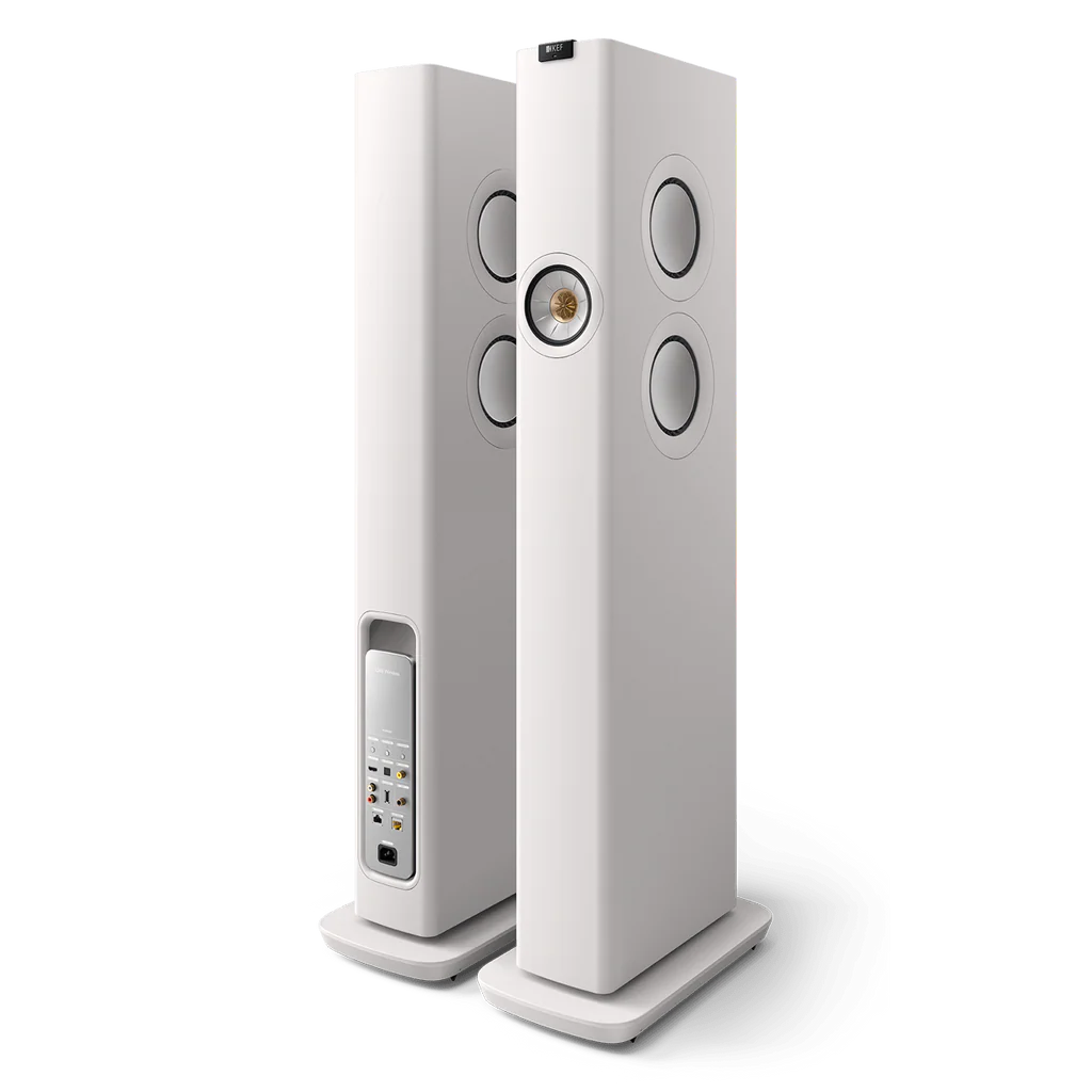 KEF LS60 Wireless White Altavoces HiFi Inalámbricos