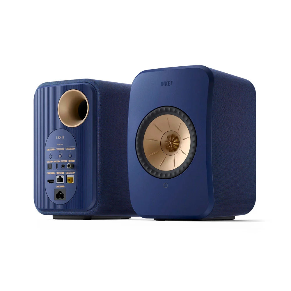 KEF LSX II Cobalt Blue Altavoces HiFi Inalámbricos