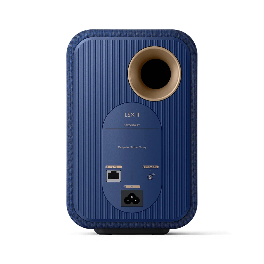KEF LSX II Cobalt Blue Altavoces HiFi Inalámbricos