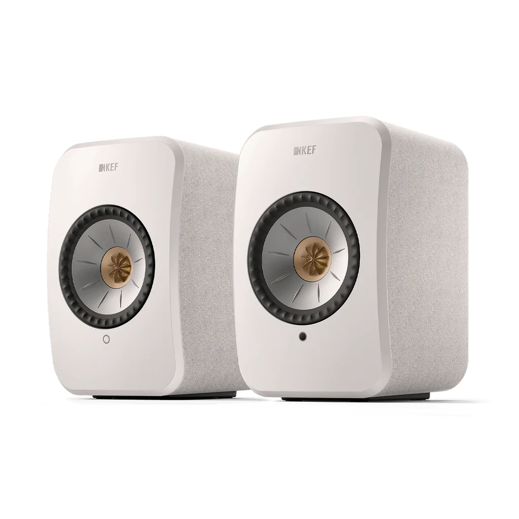 KEF LSX II Cotton White Altavoces HiFi Inalámbricos