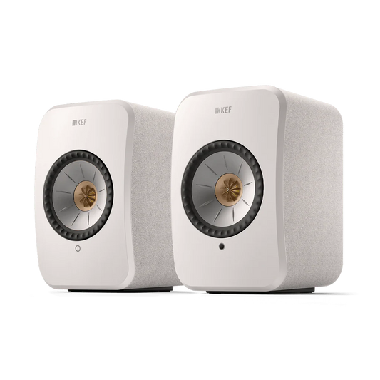 KEF LSX II Cotton White Altavoces HiFi Inalámbricos