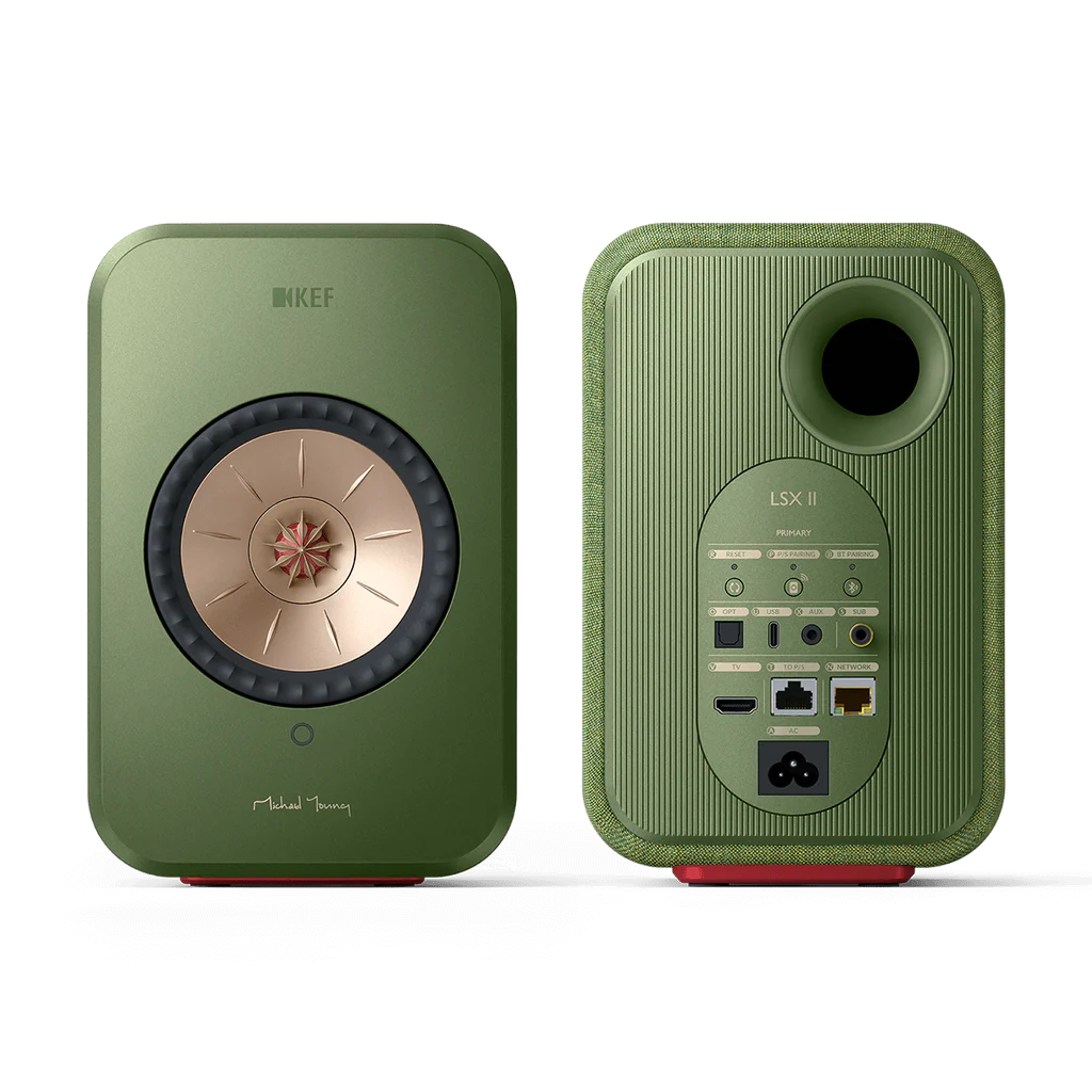 KEF LSX II Green Altavoces HiFi Inalámbricos