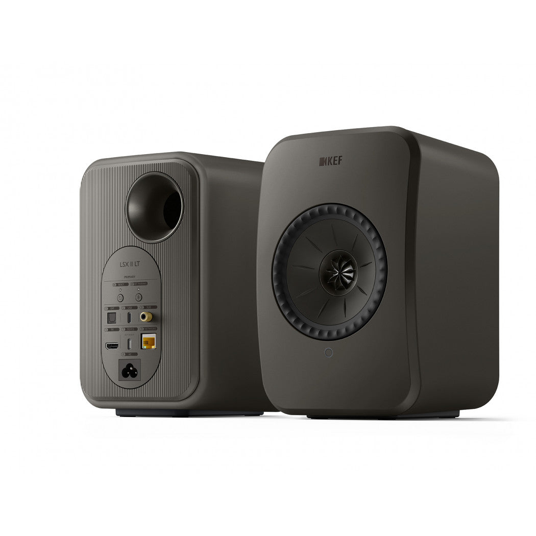 KEF LSX II LT Black Altavoces HiFi Inalámbricos de Alta Fidelidad