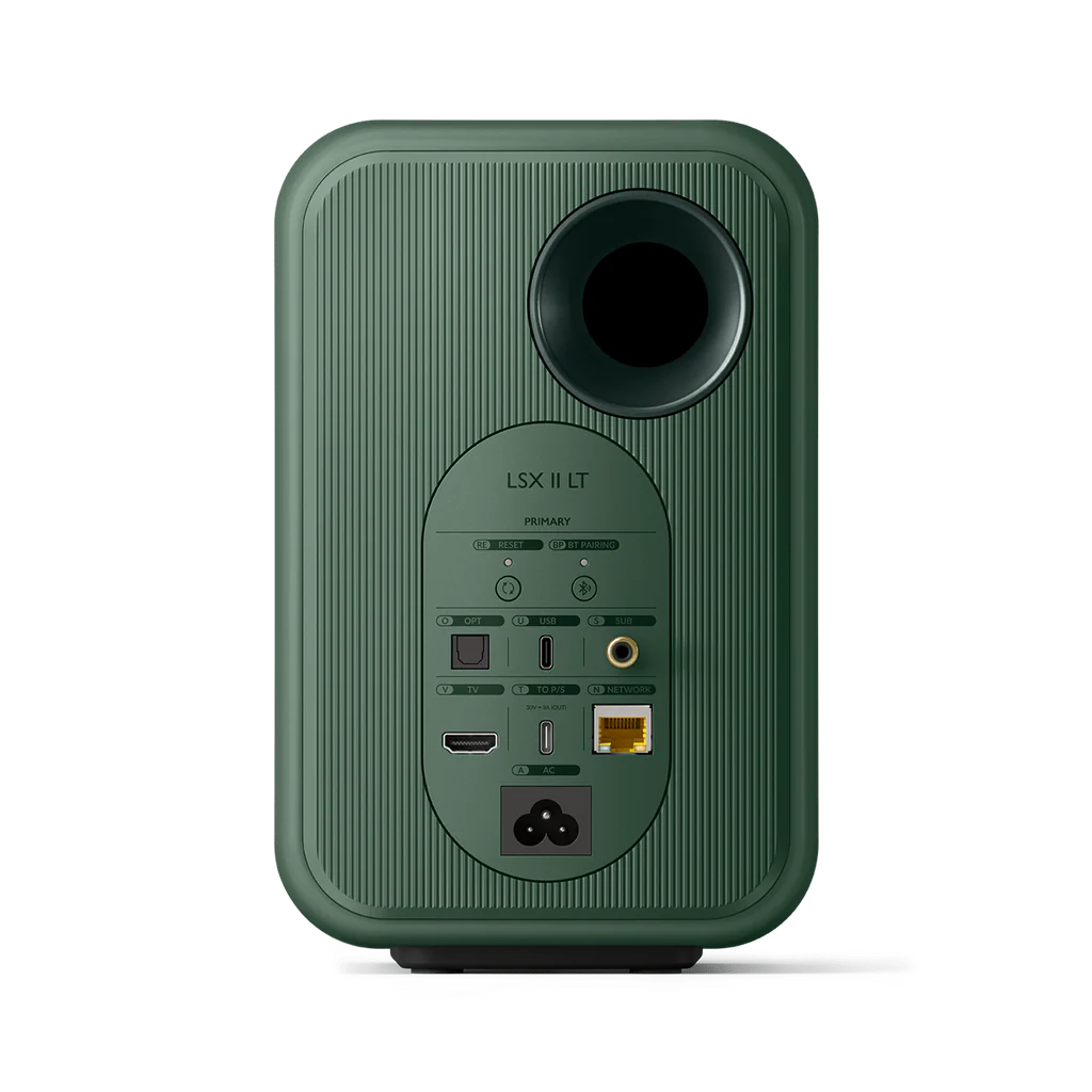 KEF LSX II LT Green Sage - Altavoces HiFi Inalámbricos de Alta Fidelidad