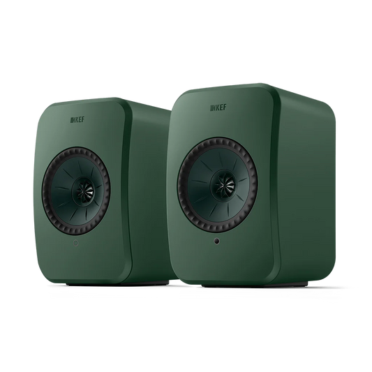 KEF LSX II LT Green Sage - Altavoces HiFi Inalámbricos de Alta Fidelidad
