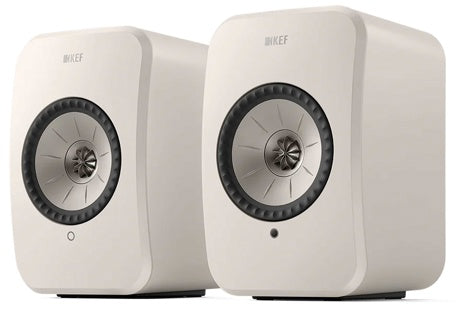 KEF LSX II LT White Altavoces HiFi Inalámbricos de Alta Fidelidad