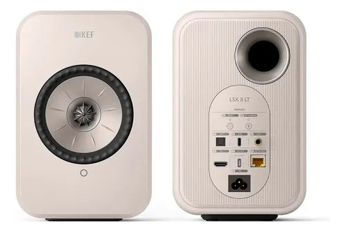 KEF LSX II LT White Altavoces HiFi Inalámbricos de Alta Fidelidad