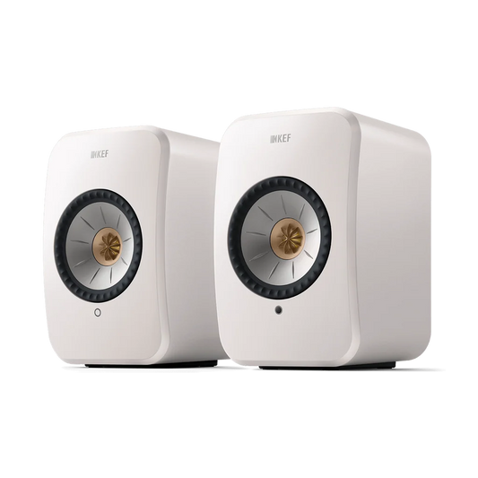 KEF LSX II Mineral White Altavoces HiFi Inalámbricos