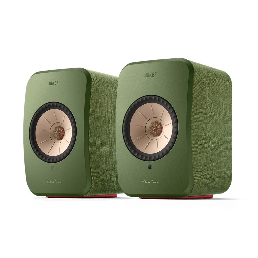 KEF LSX II Moss Green  Altavoces HiFi Inalámbricos