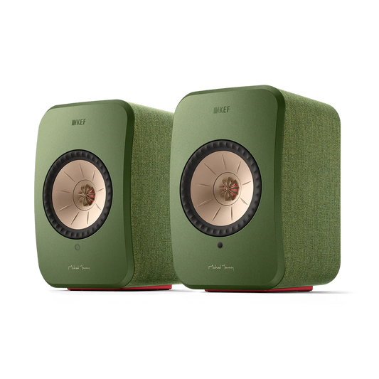 KEF LSX II Moss Green  Altavoces HiFi Inalámbricos