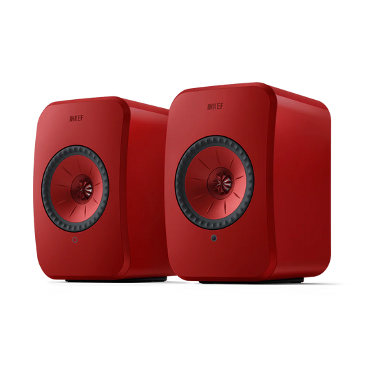KEF LSX II Red Altavoces HiFi Inalámbricos