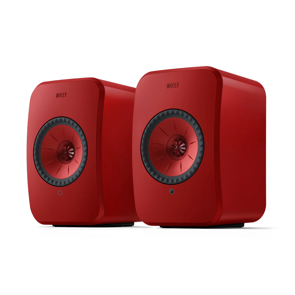 KEF LSX II Red Altavoces HiFi Inalámbricos