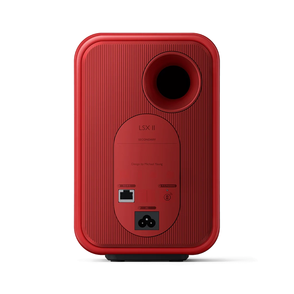 KEF LSX II Red Altavoces HiFi Inalámbricos