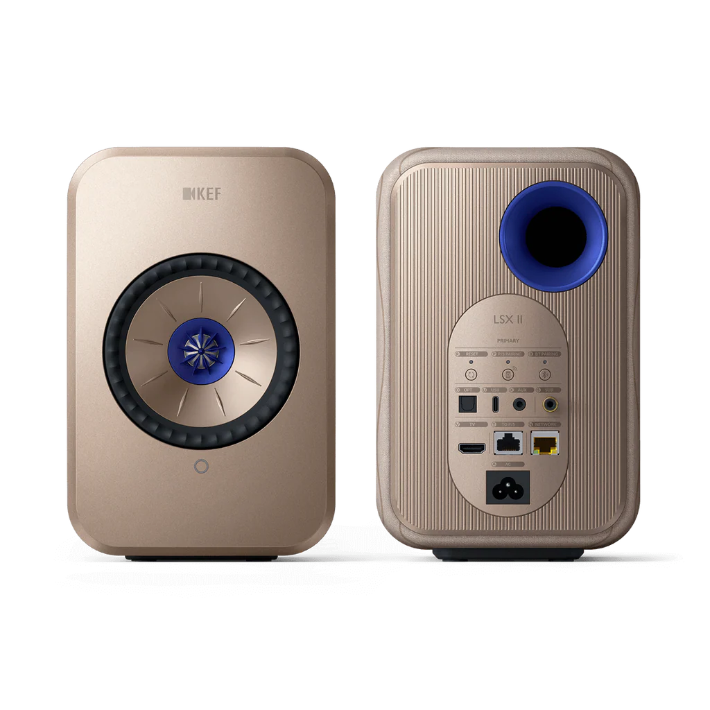 KEF LSX II Sand Altavoces HiFi Inalámbricos