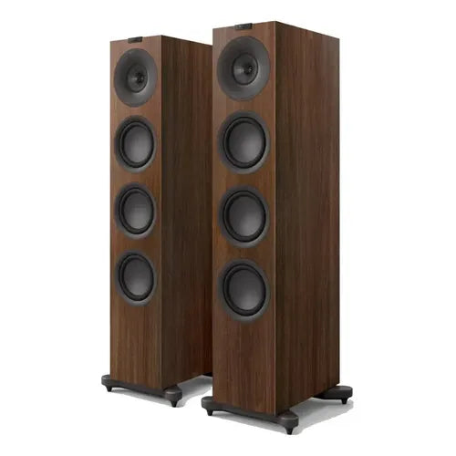 KEF Q11 Meta Nogal Altavoz de Suelo de Alta Fidelidad