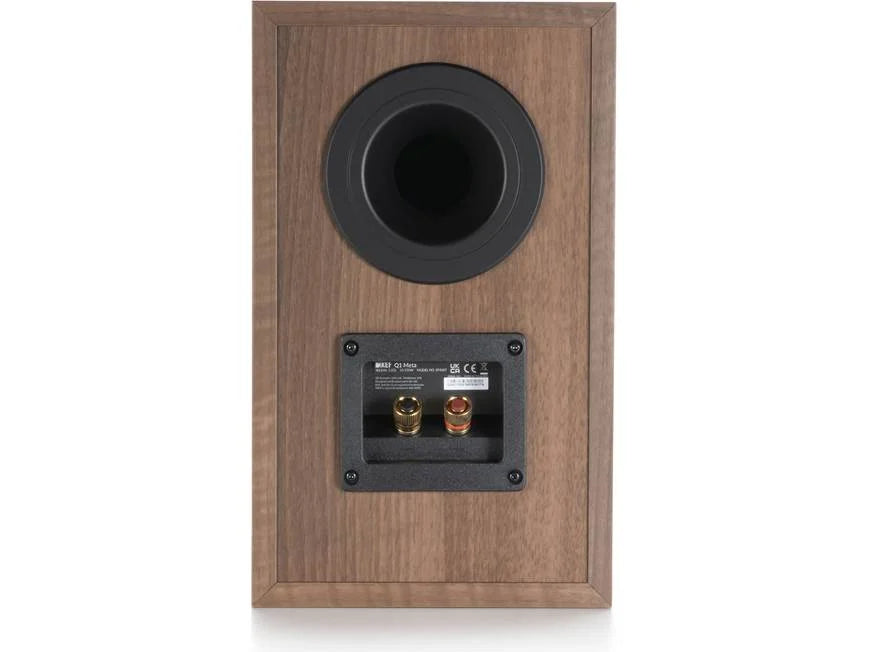 KEF Q1 Meta Nogal Altavoz de Estantería de Alta Fidelidad