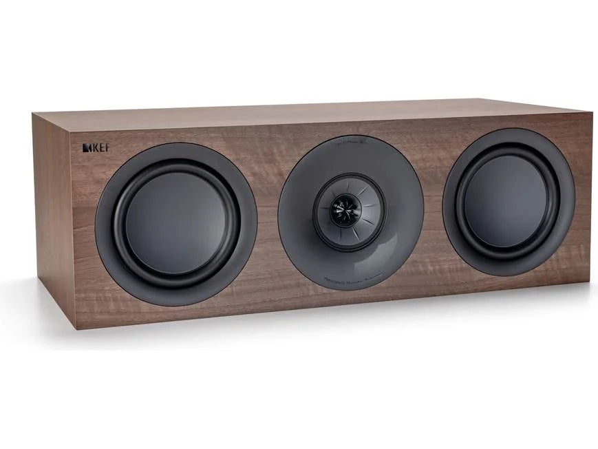 KEF Q6 Meta Nogal Altavoz de Canal Central HiFi LCR