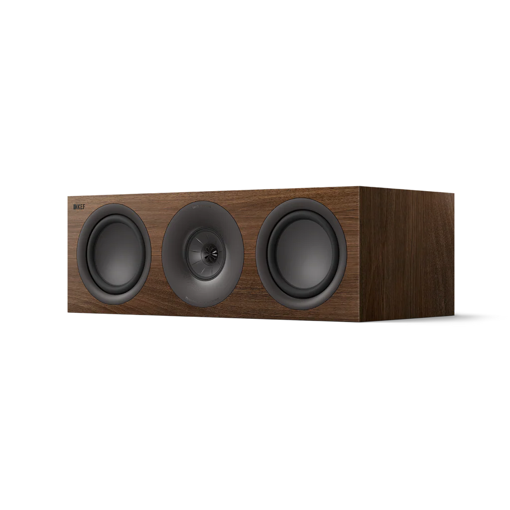 KEF Q6 Meta Nogal Altavoz de Canal Central HiFi LCR