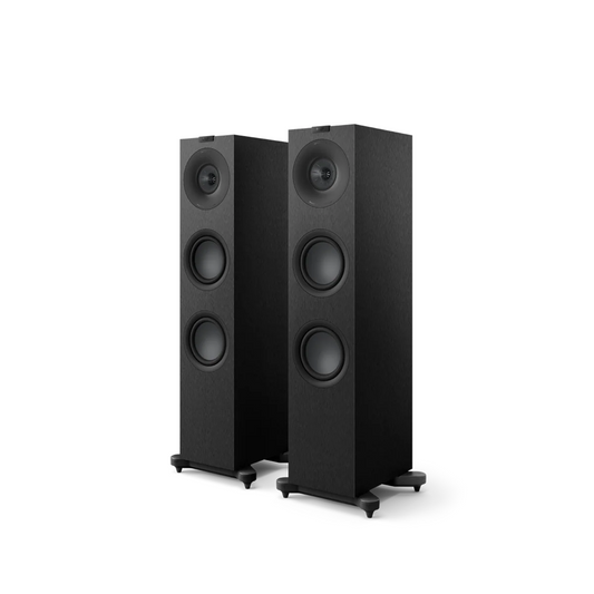 KEF Q7 Meta Black Altavoz de Suelo HiFi de 3 Vías