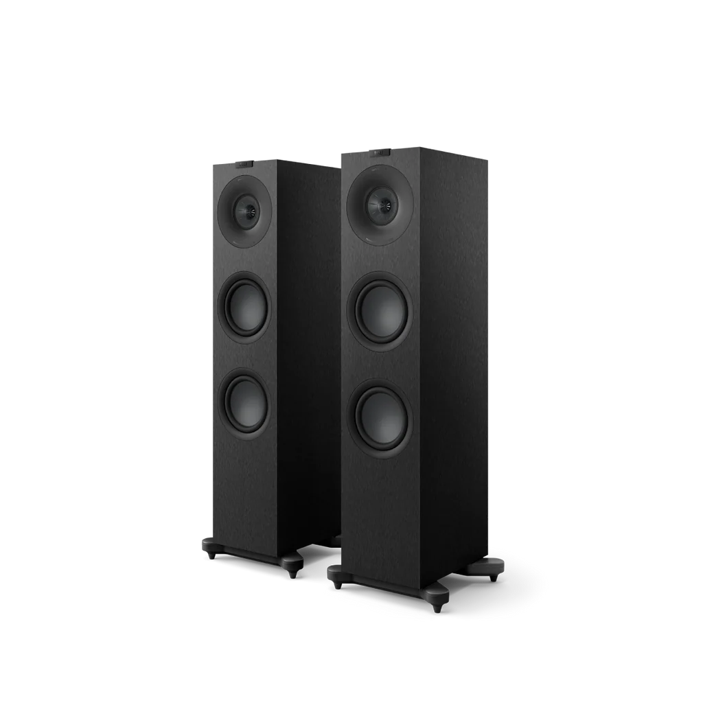 KEF Q7 Meta Black Altavoz de Suelo HiFi de 3 Vías