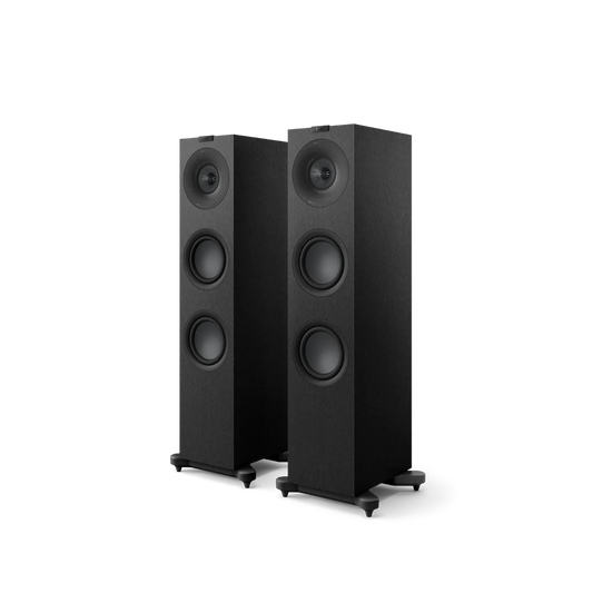 KEF Q7 Meta Black Altavoz de Suelo HiFi de 3 Vías