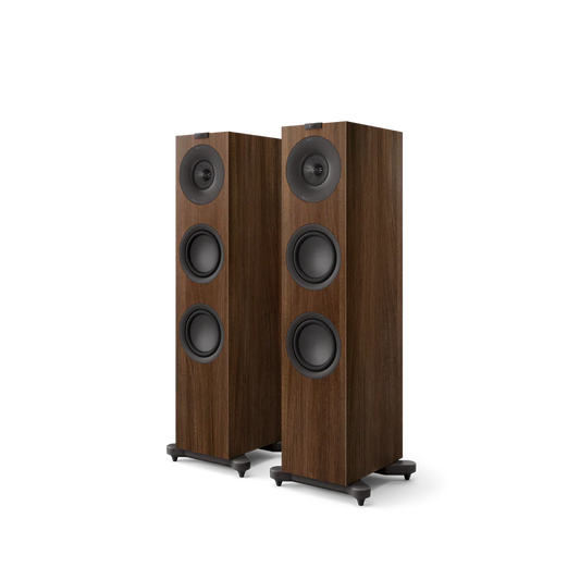 KEF Q7 Meta Nogal Altavoz de Suelo HiFi de 3 Vías