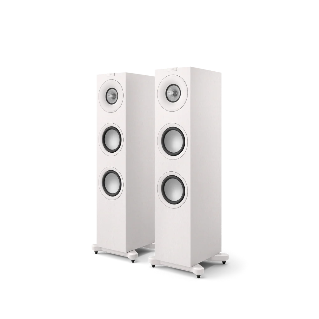 KEF Q7 Meta White  Altavoz de Suelo HiFi de 3 Vías