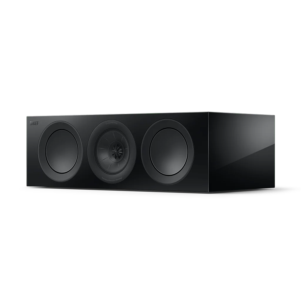 KEF R2 Meta Black Altavoz de Canal Central de Alta Fidelidad