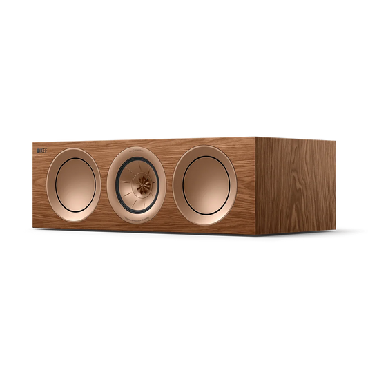KEF R2 Meta Nogal Altavoz de Canal Central de Alta Fidelidad