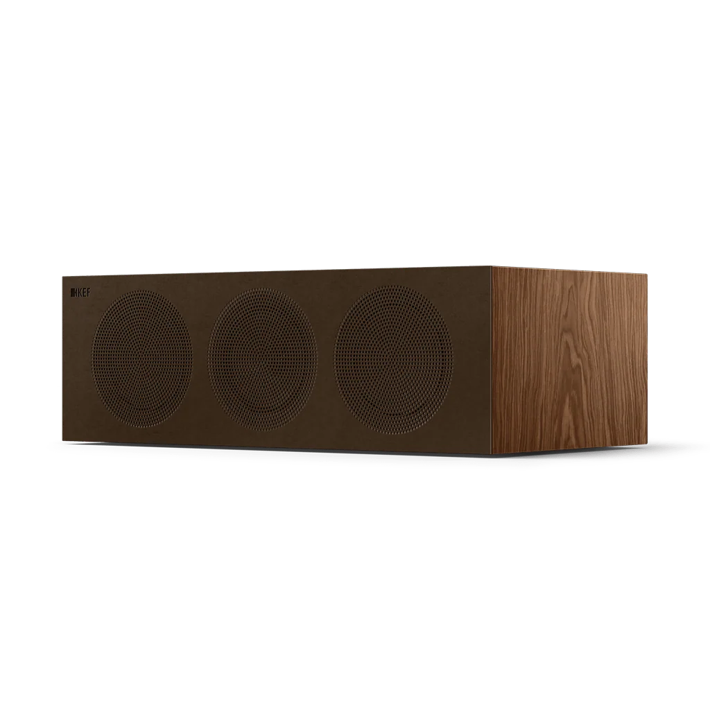 KEF R2 Meta Nogal Altavoz de Canal Central de Alta Fidelidad