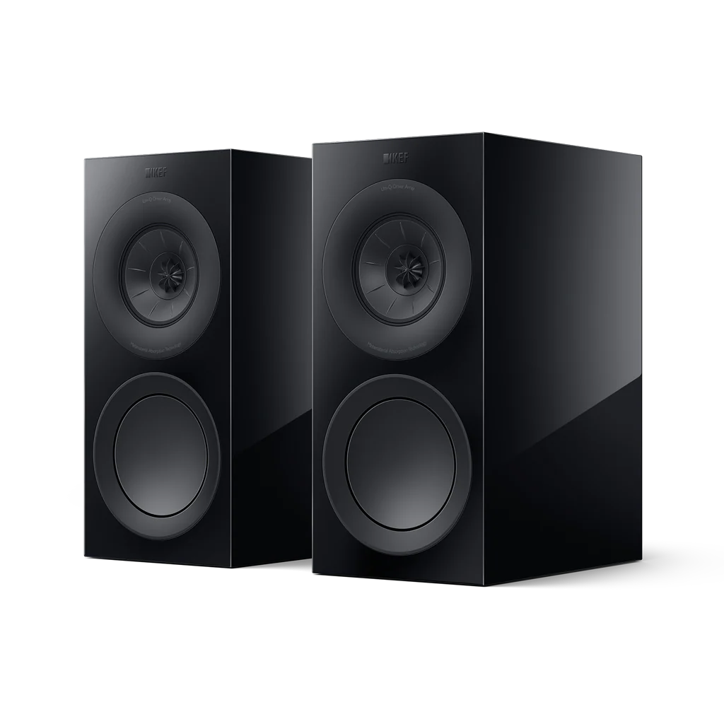 KEF R3 Meta Black Altavoces de Estantería HiFi