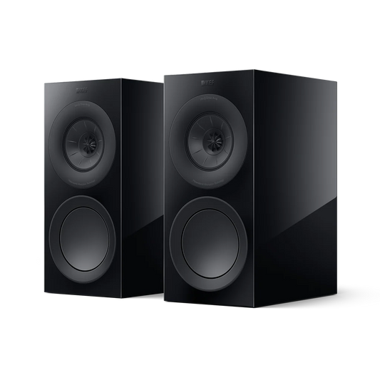 KEF R3 Meta Black Altavoces de Estantería HiFi