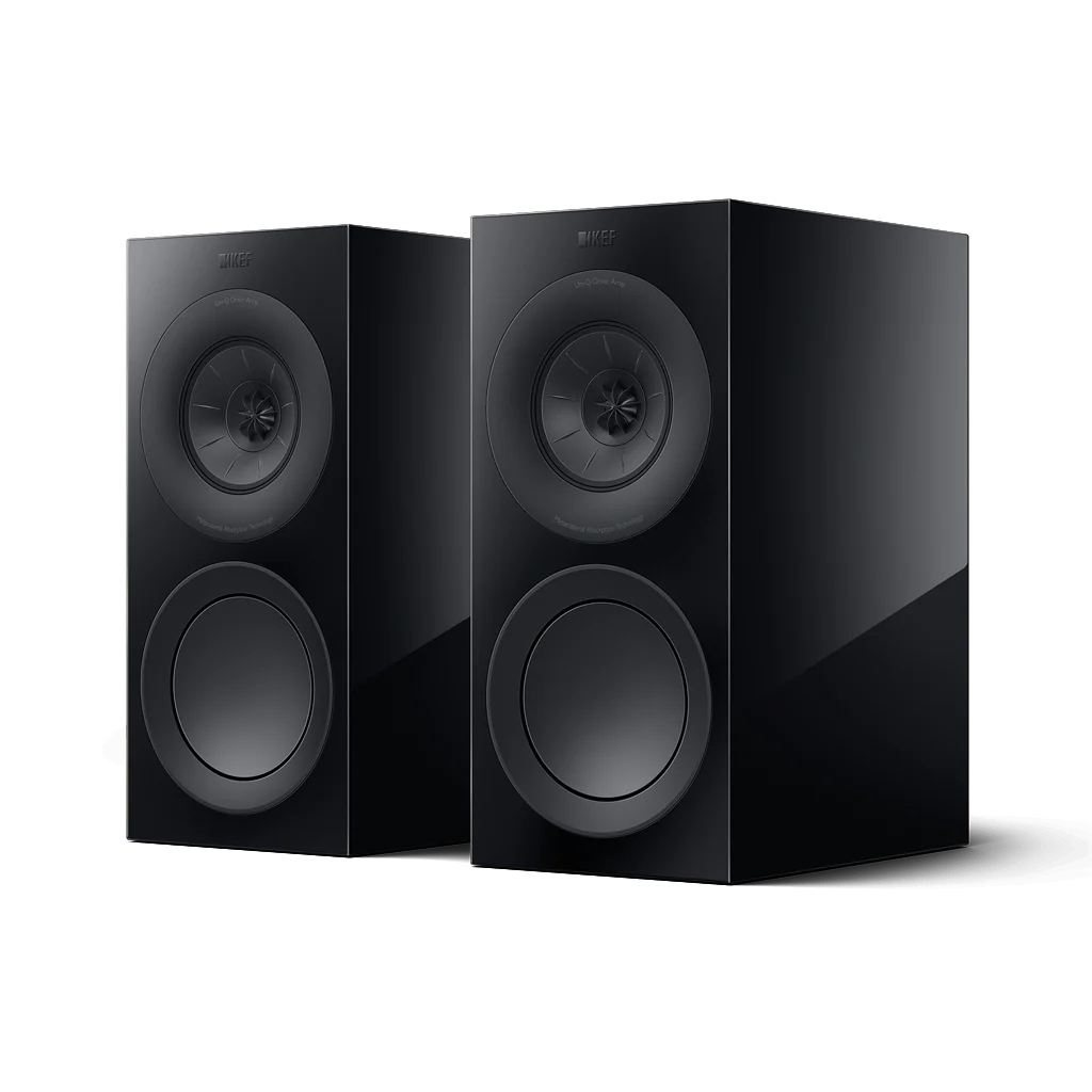 KEF R3 Meta Black Altavoces de Estantería HiFi